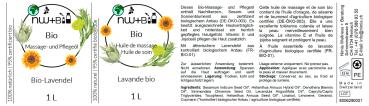 Preview: BIO Massage- und Pflegeöl Lavendel EO BIO