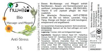 BIO Massage- und Pflegeöl Anti-Stress EO MIX