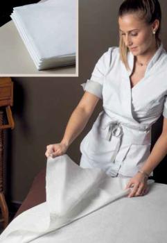 Preview: Einweg-Bettlaken, 100x240cm; 50 Stück