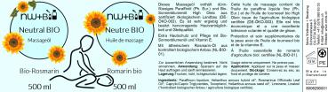 Preview: Neutral Bio Rosmarin EO BIO, Massageöl