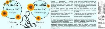 Preview: Neutral Bio Grüntee, Massageöl