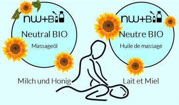 Neutral Bio Milch und Honig, Massageöl