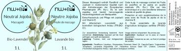 Preview: Neutral Jojoba Bio-Lavendel, Massageöl