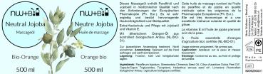Preview: Neutral Jojoba Bio-Orange, Massageöl