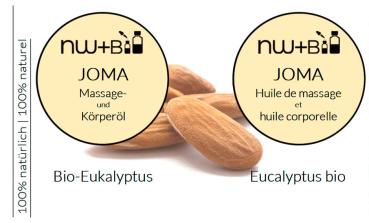 JoMa Massage- und Körperöl Eukalyptus EO BIO