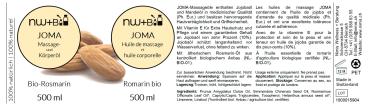 Preview: JoMa Massage- und Körperöl Rosmarin EO BIO