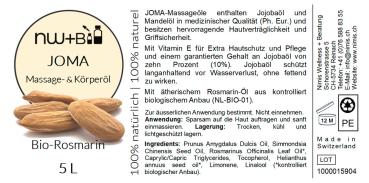 JoMa Massage- und Körperöl Rosmarin EO BIO