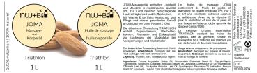 Preview: JoMa Massage- und Körperöl Triathlon EO MIX