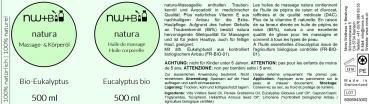 Preview: natura Massage- und Körperöl Eukalyptus EO BIO