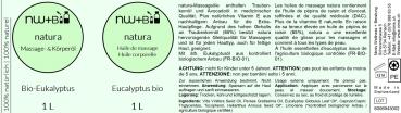 Preview: natura Massage- und Körperöl Eukalyptus EO BIO