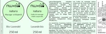 Preview: natura Massage- und Körperöl Lavendel EO BIO