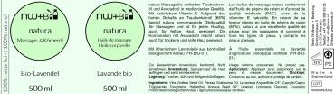 Preview: natura Massage- und Körperöl Lavendel EO BIO