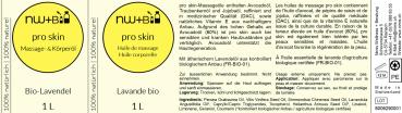 Preview: pro skin Massage- und Körperöl Lavendel EO BIO