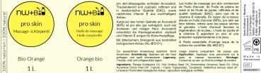 Preview: pro skin Massage- und Körperöl Orange EO BIO