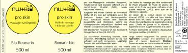 Preview: pro skin Massage- und Körperöl Rosmarin EO BIO