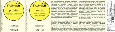 Preview: pro skin Massage- und Körperöl Triathlon EO MIX