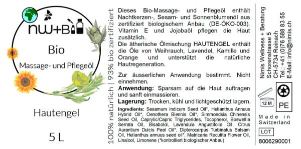BIO Massage- und Pflegeöl Hautengel EO MIX