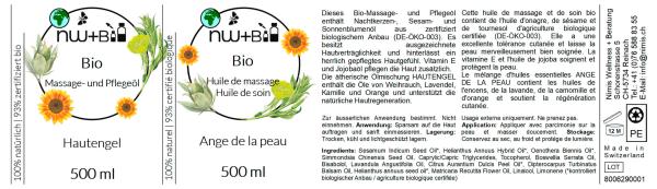 BIO Massage- und Pflegeöl Hautengel EO MIX