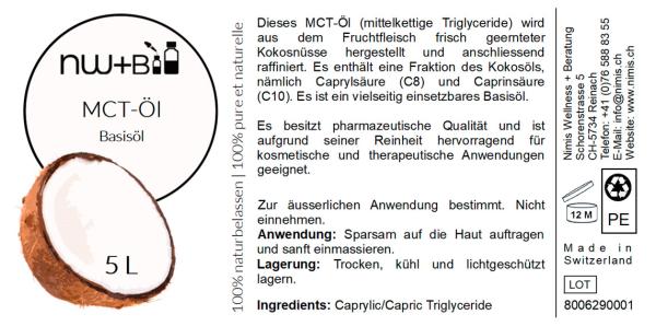 MCT-Öl (Caprylic/Capric Triglyceride)
