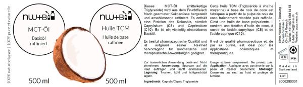MCT-Öl (Caprylic/Capric Triglyceride)