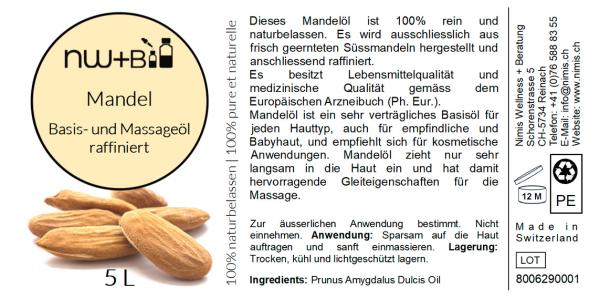 Mandelöl raffiniert