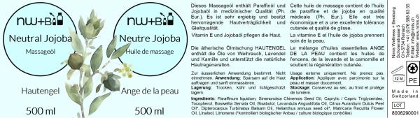 Neutral Jojoba Hautengel, Massageöl