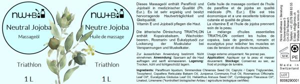 Neutral Jojoba Triathlon, Massageöl