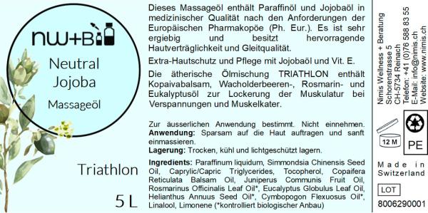 Neutral Jojoba Triathlon, Massageöl