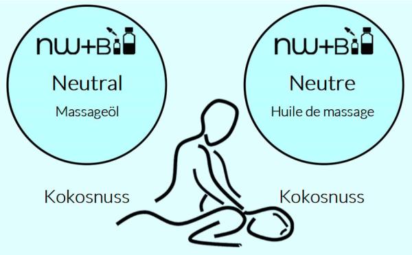 Neutral Kokosnuss, Massageöl