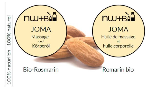 JoMa Massage- und Körperöl Rosmarin EO BIO