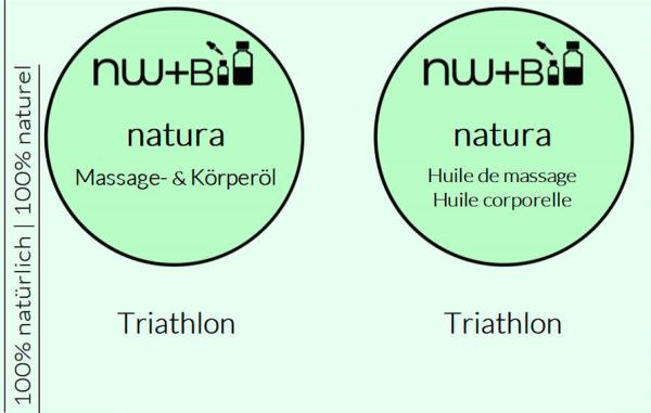 natura Massage- und Körperöl Triathlon EO MIX