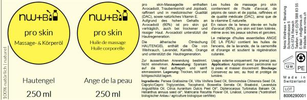 pro skin Massage- und Körperöl Hautengel EO MIX