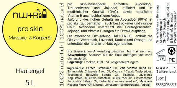 pro skin Massage- und Körperöl Hautengel EO MIX